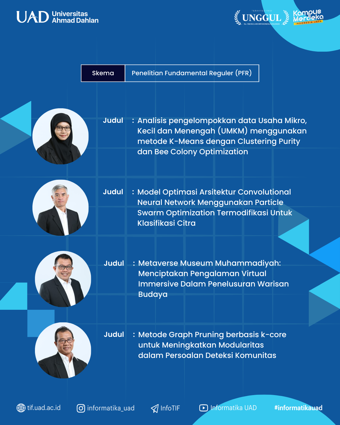 Dosen S1 Informatika UAD Lolos Pendanaan PkM dari Kemendikbudristek ...