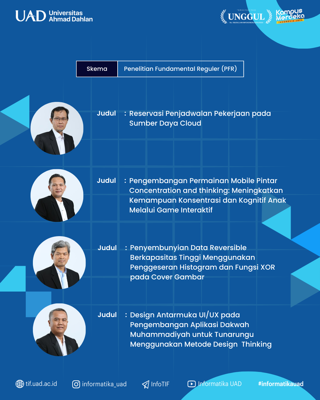 Dosen S1 Informatika UAD Lolos Pendanaan PkM dari Kemendikbudristek ...